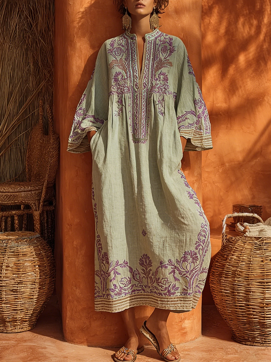 Celestina - Boho jurk met mediterrane charme