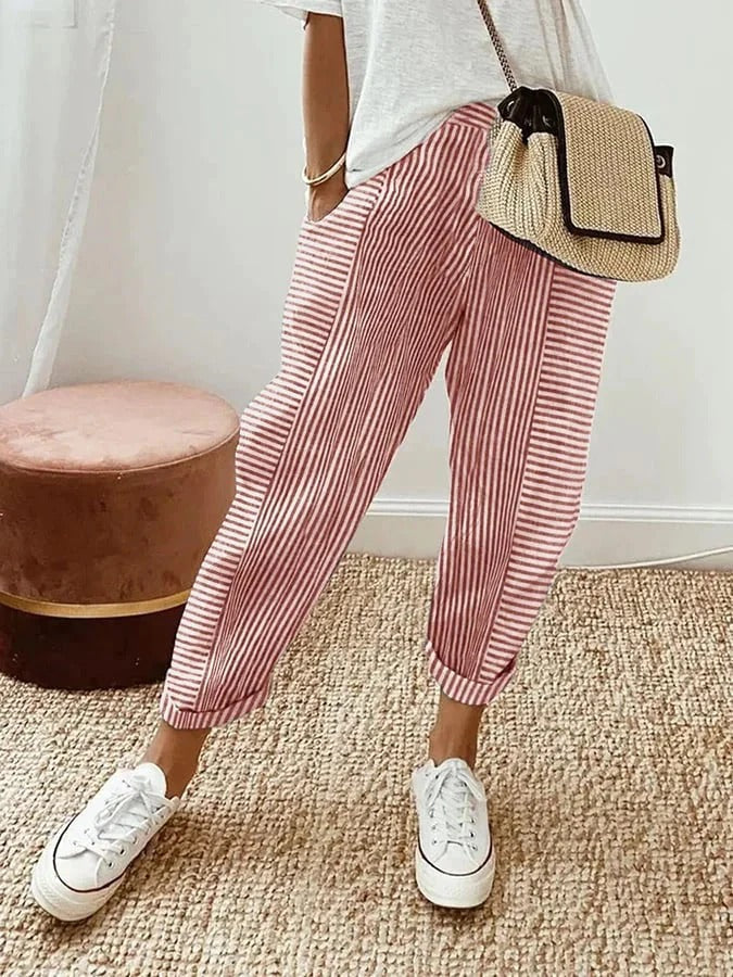 Maria - Gestreepte Maria Broek