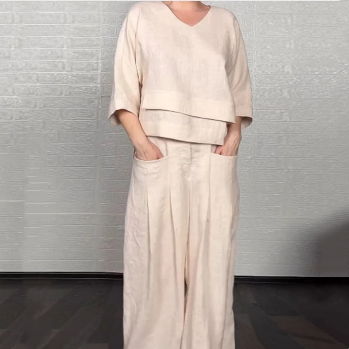 Noa | Compleet Minimalistisch Set in Twee Delen
